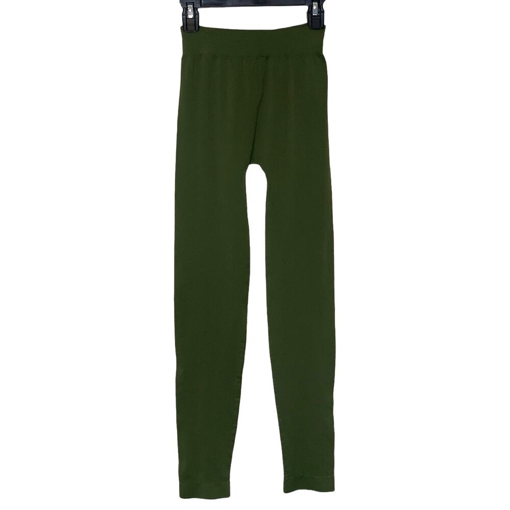 Fuss military green leggings one size